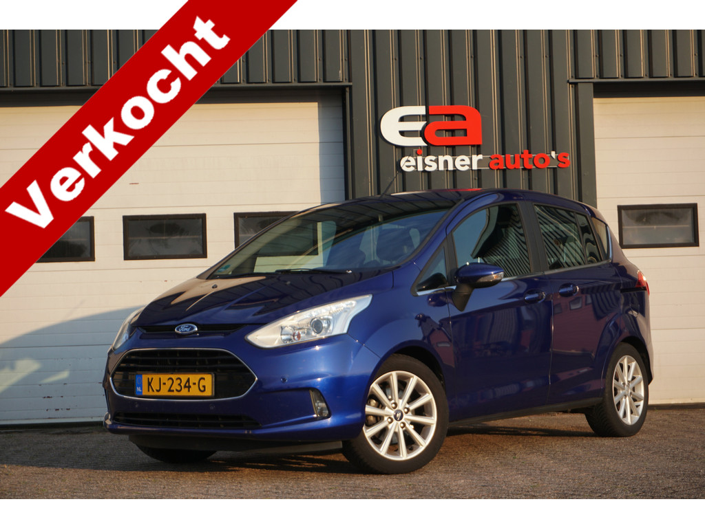 Ford B-MAX 1.0 Titanium | TREKHAAK | STOELVERW. | HALF LEER | CLIMA |